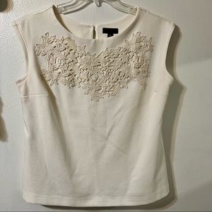 Worthington sleeveless blouse size PL